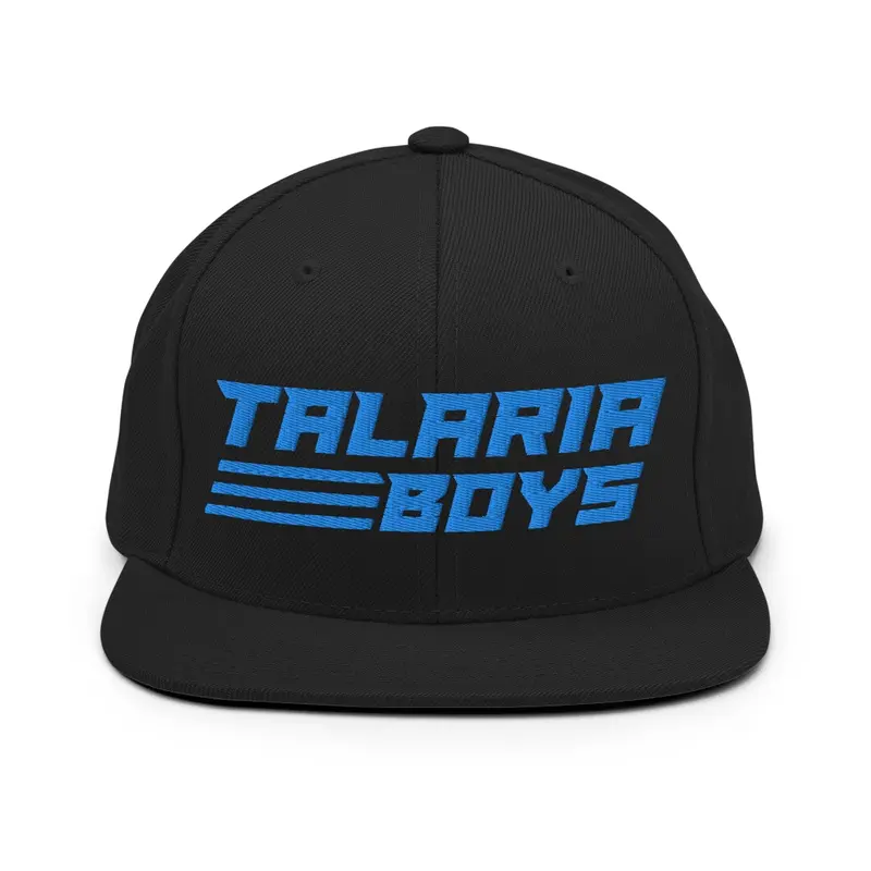 Talaria boys logo Snapback  hat in Blue